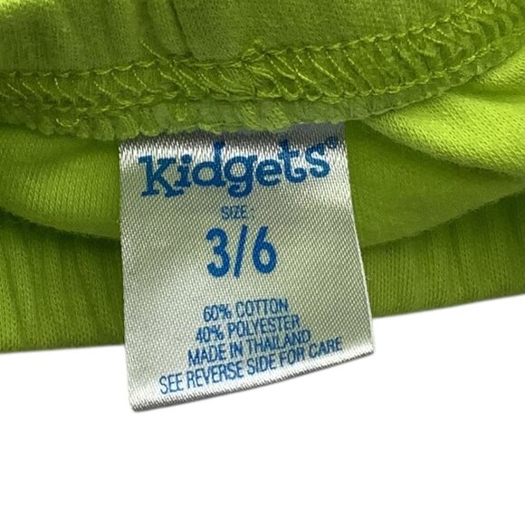 Lot Of 2 Infant Girls Shorts 3/6M Basic Editions & Kidgets Multicolor & Green - Picture 4 of 8